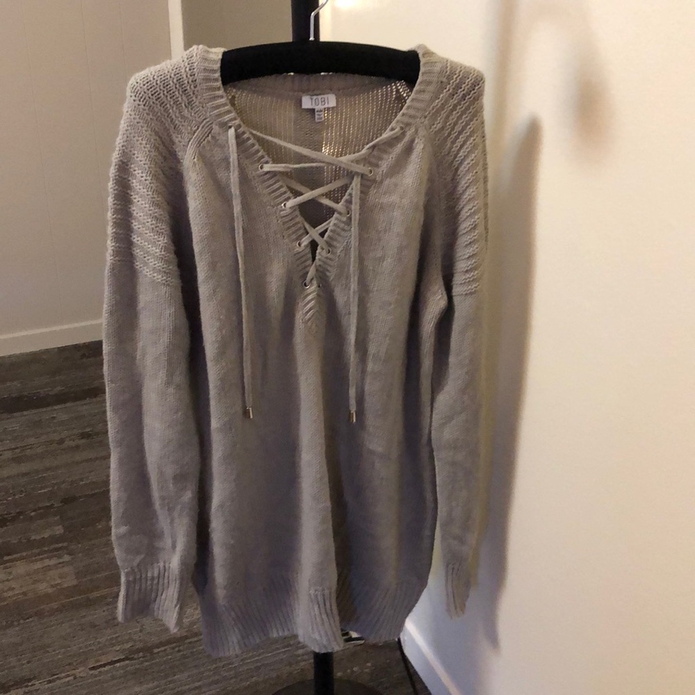 Ligh brown sweater- M